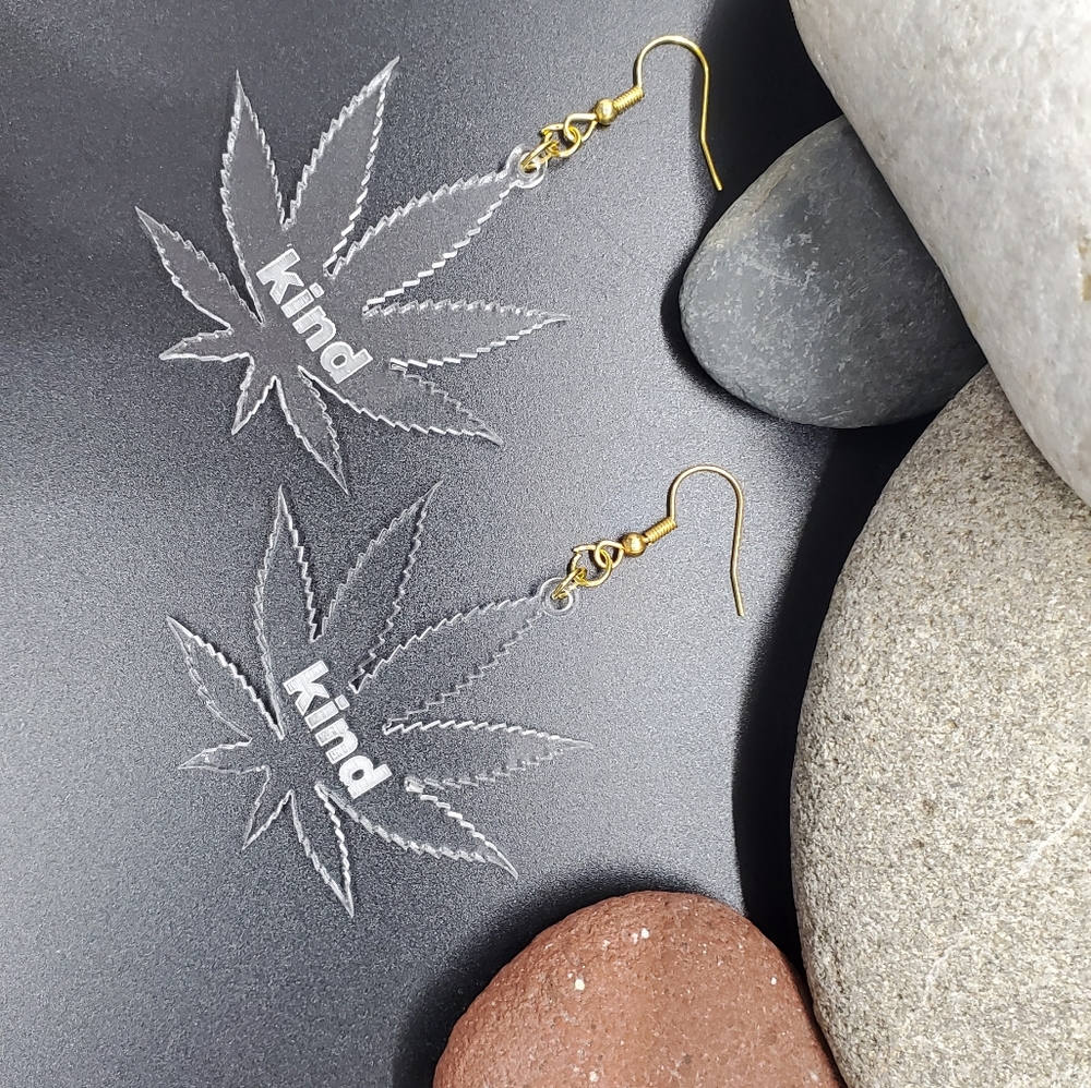 Acrylic Dangle Novelty Earrings - Picture 5 of 15